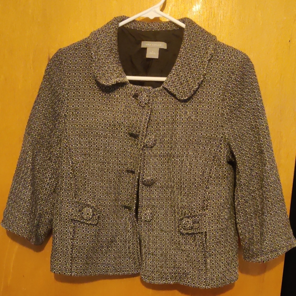 Ann Taylor Elegant Black Jacket
